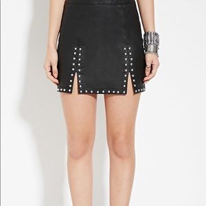 Forever 21 Skirts - Stuffed Faux Leather Skirt Forever 21 Skirts - Stuffed Faux Leather Skirt